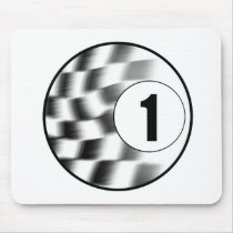 Racecar #1 mousepad