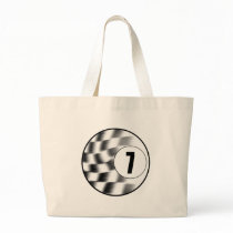 Racecar #7 canvas bag