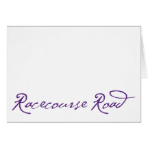 Racecourse Road Cards