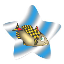 Racer Fish Stickers