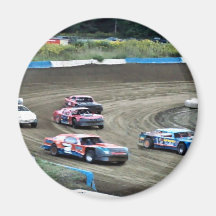 races fridge magnet