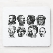 Races of Men Mousepads