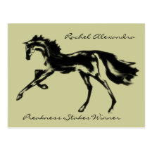 Rachel Alexandra postcard