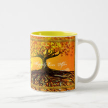 Racines de l'amour tasse à café