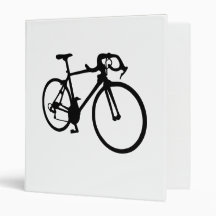 Racing bicycle vinyl binders