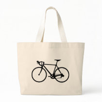 racing bike - racer bicycle canvas bag