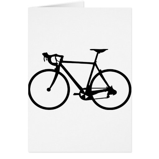 racing bike - racer bicycle cards