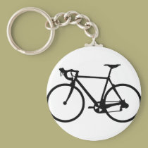 racing bike - racer bicycle keychains