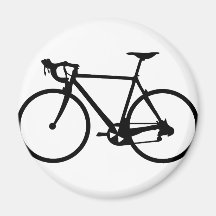 racing bike - racer bicycle magnets