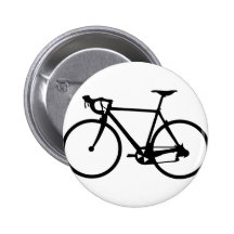 racing bike - racer bicycle pin