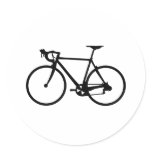racing bike - racer bicycle stickers