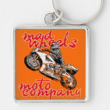 Racing bikes keychain