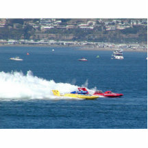 Racing Boats Cut Out