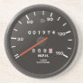 Racing car speedometer, inspired by air-cooled 911 coasters