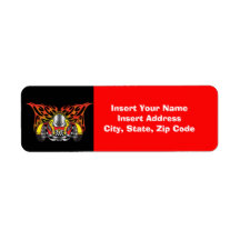 Racing Cars  Avery Label