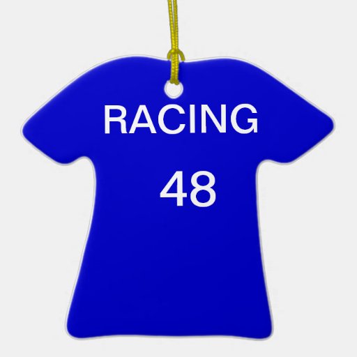 Racing Christmas Tree Ornaments
