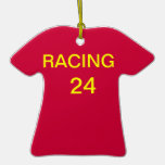 Racing Christmas Tree Ornaments