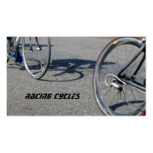 Racing cycles business card