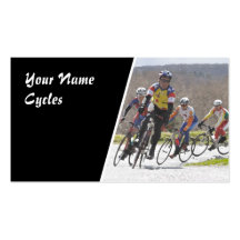 Racing cycles business card