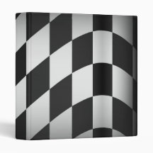 Racing Flag 3 Ring Binders