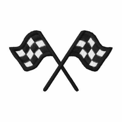 Racing Flags Embroidered Shirt