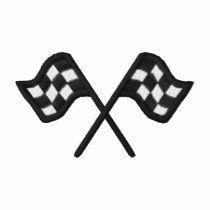 Racing Flags Embroidered Shirt