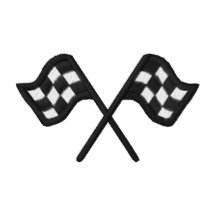 Racing Flags Embroidered Shirt