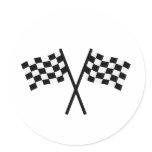Racing flags stickers