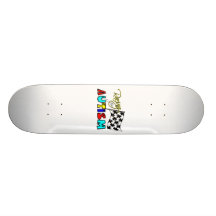 Racing for autism Skateboard