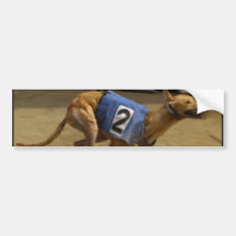 Racing Greyhound Bumper Stickers
