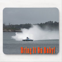 Racing Hydroplane Mouse Mats