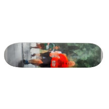 Racing in the Rain Skateboard Deck