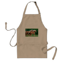 Racing Palomino Horses Apron