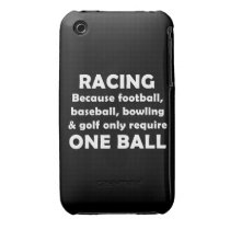 Racing requires balls casemate cases