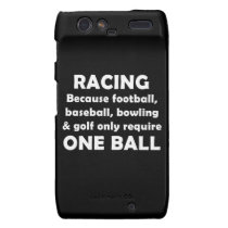 Racing requires balls casemate cases