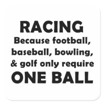Racing stickers