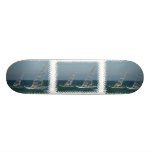 Racing Windsurfers Skateboard