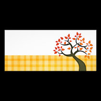 Rack Card  Tree Design rack cards