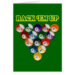 RACK 'EM UP cards