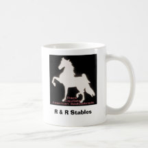 Rack Equitate on Saddlebreds, R & R Stables Mug