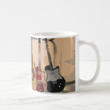 Rack Of Guitars Mugs