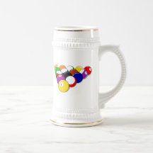 Rack of Pool Balls Coffee Mug