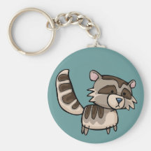 racoon key chains