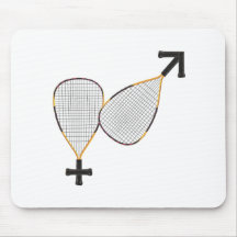 Racquetball Mars Vénus Tapis De Souris