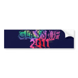 Rad Class Of 2011 Stationery, Stickers & Postcards bumper stickers