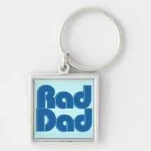 Rad Dad Keychain