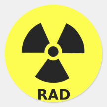 rad round stickers
