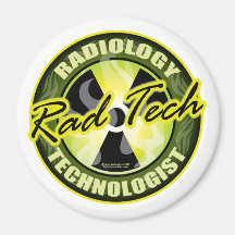 Rad Tech Refrigerator Magnets