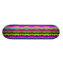 Rad Zag Dark Rainbow Blast Skate Boards