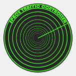 Radar STC Circle Logo Round Stickers